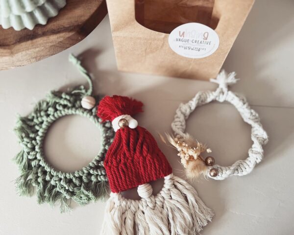 Kit DIY - Déco de Noël en Macramé