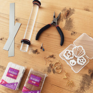KIT DIY - Boucles d'oreilles Argile Polymère