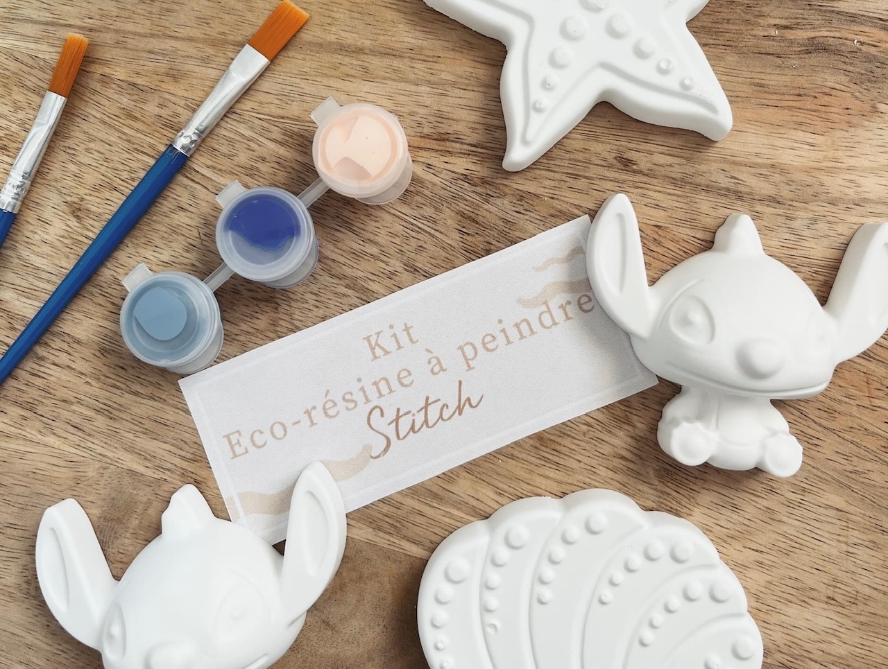 Kit DIY - Eco-Résine à Peindre - Thème Stitch – Image 4