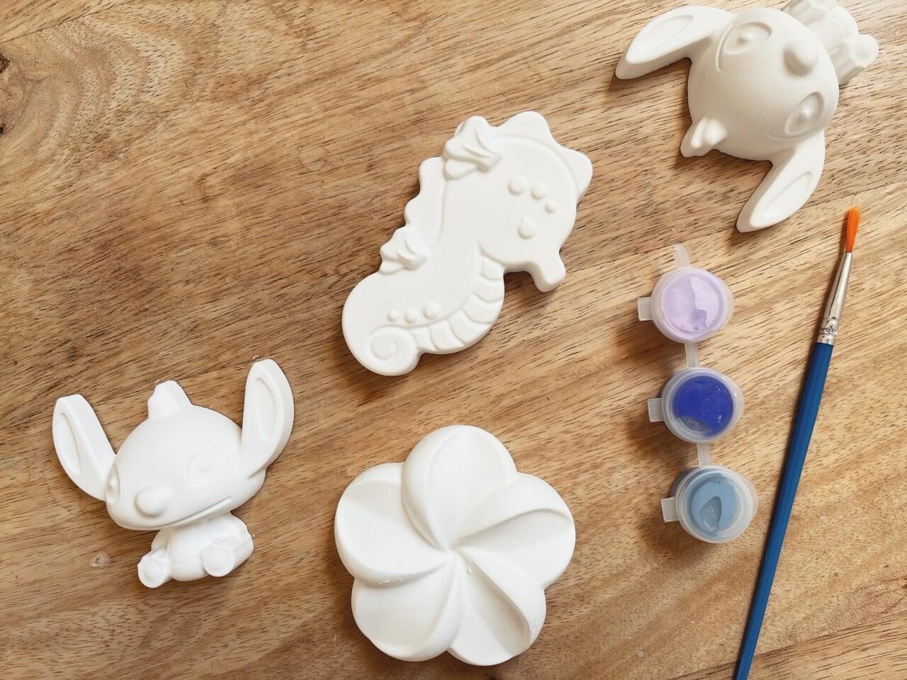 Kit DIY - Eco-Résine à Peindre - Thème Stitch